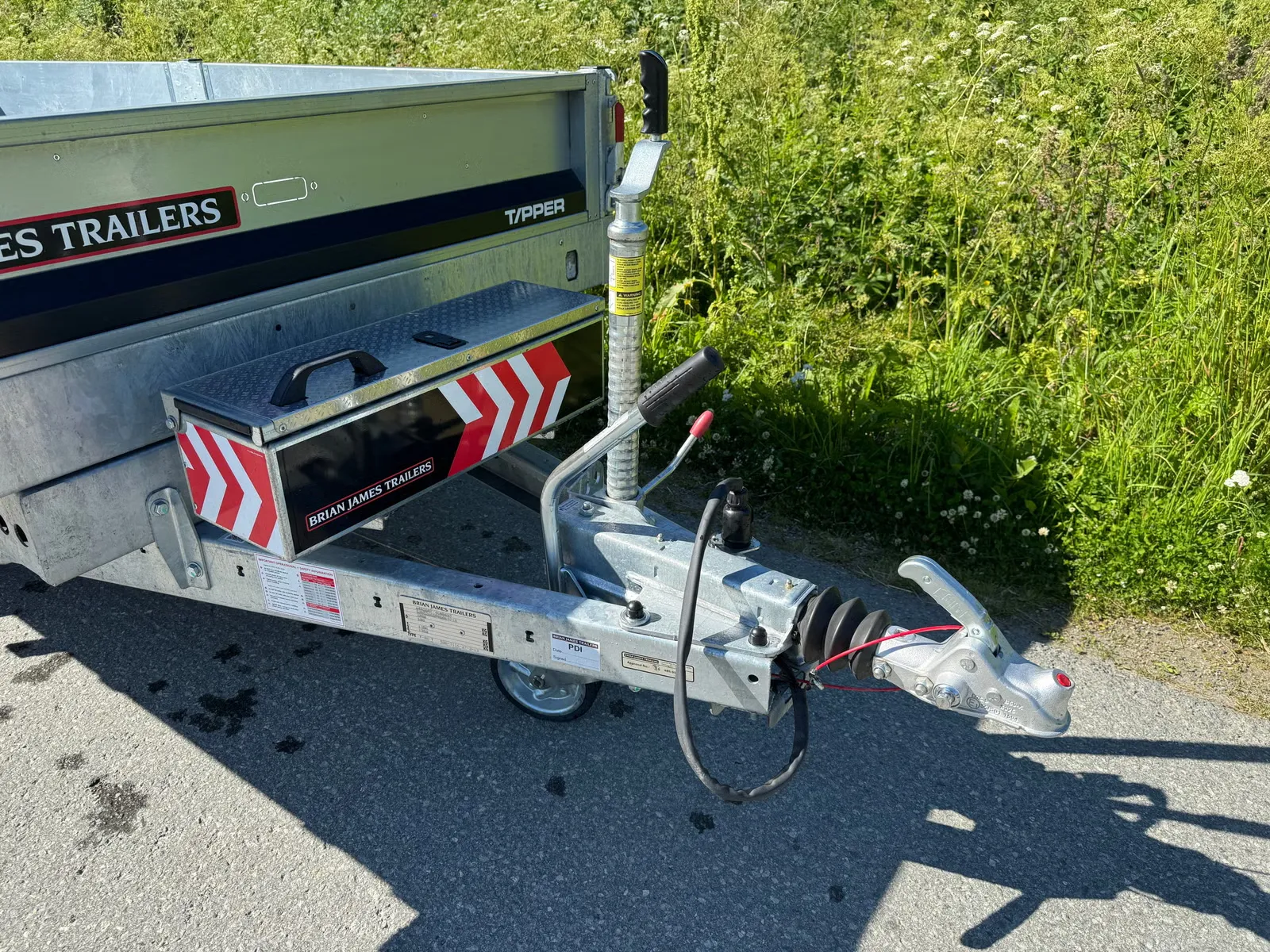 Gebrauchter Dreiseitenkipper Brian James Tipper 526-3116-27-2-13 (Guter Zustand) – Bild 4