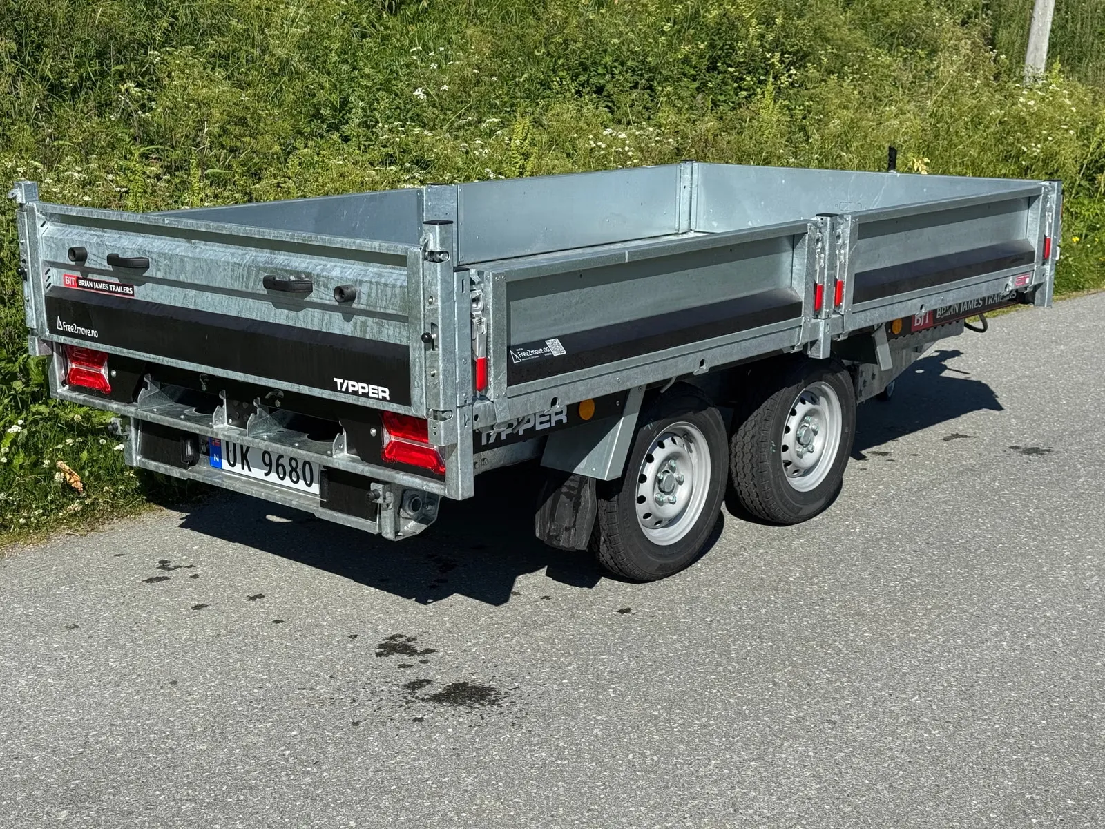 Gebrauchter Dreiseitenkipper Brian James Tipper 526-3116-27-2-13 (Guter Zustand) – Bild 1