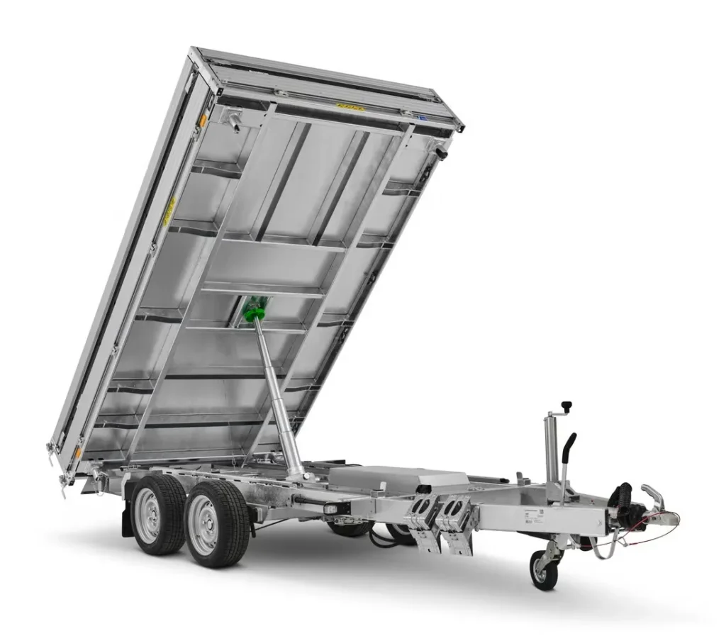 Dreiseitenkipper Brenderup TT5375ATB3500S (TT5000 Serie – 3.500 kg Schwerlast-Trailer)
