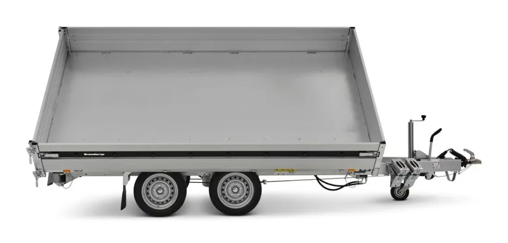 Dreiseitenkipper Brenderup TT5375ATB3500S (TT5000 Serie – 3.500 kg Schwerlast-Trailer)