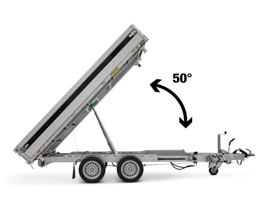 Dreiseitenkipper Brenderup TT5375ATB3500S (TT5000 Serie – 3.500 kg Schwerlast-Trailer)
