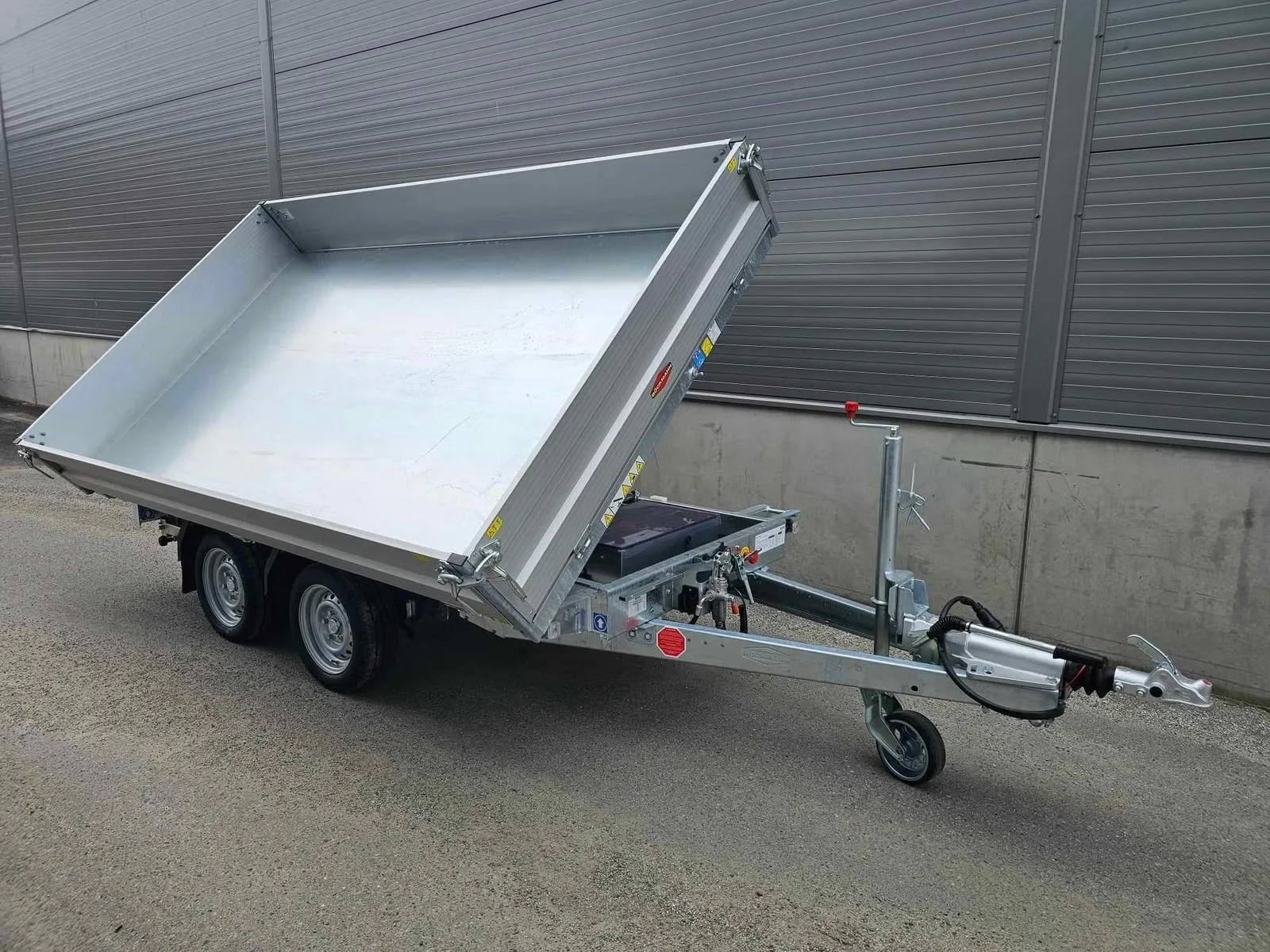 Dreiseitenkipper Böckmann DK-AL 3218/27P (2.700 kg Tandem-Kipper) – Bild 17