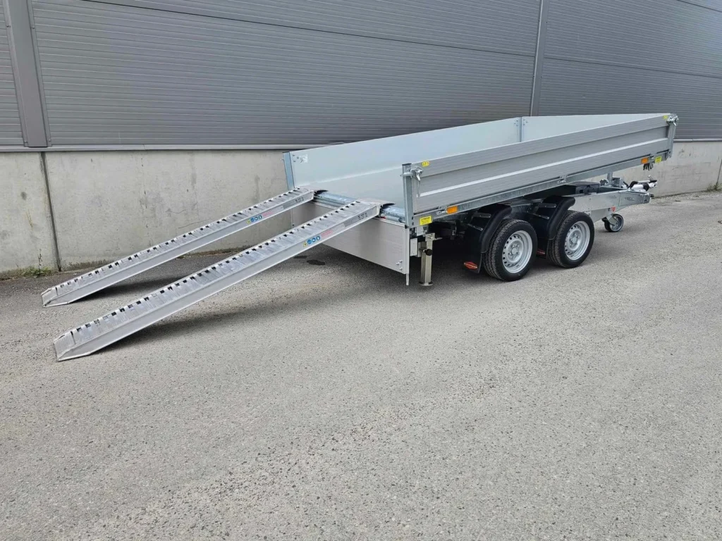 Dreiseitenkipper Böckmann DK-AL 3218/27P (2.700 kg Tandem-Kipper)