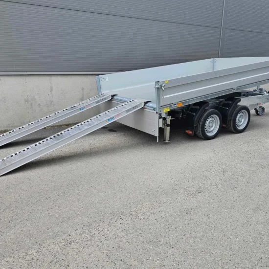 Dreiseitenkipper Böckmann DK-AL 3218/27P (2.700 kg Tandem-Kipper) – Bild 3