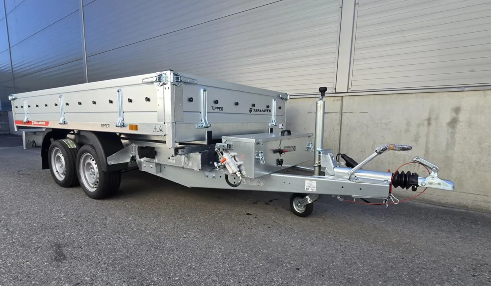 Rückwärtskipper Temared Tyr 2700 (2.700 kg Kipper-Anhänger) – Bild 5