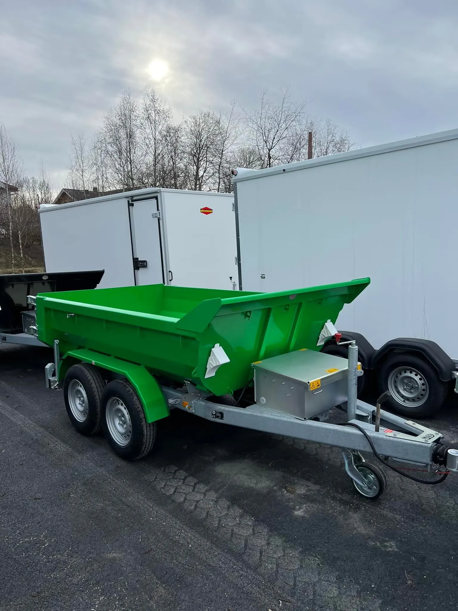 Dumperanhänger Muldy 3500 Cargo (3.500 kg Schwerlast-Muldenkipper) – Bild 1
