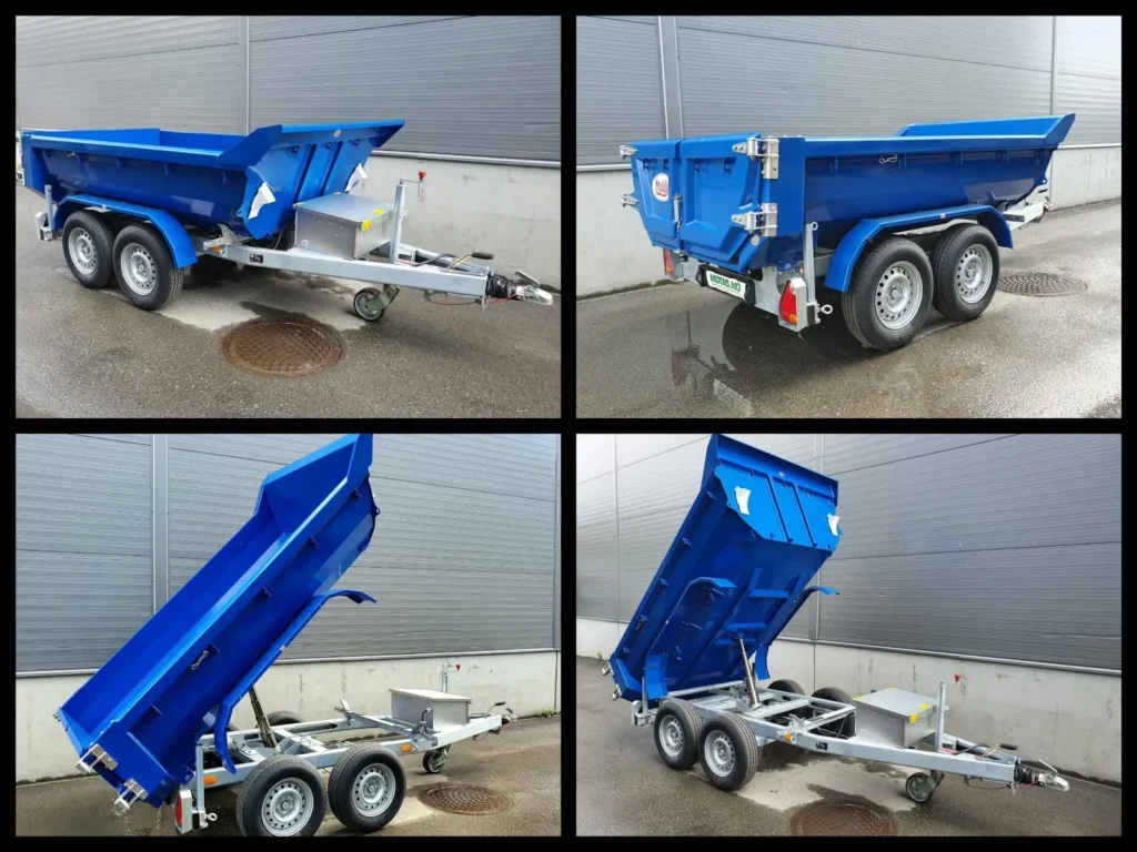 Dumperanhänger Muldy 3500 Cargo (3.500 kg Schwerlast-Muldenkipper)