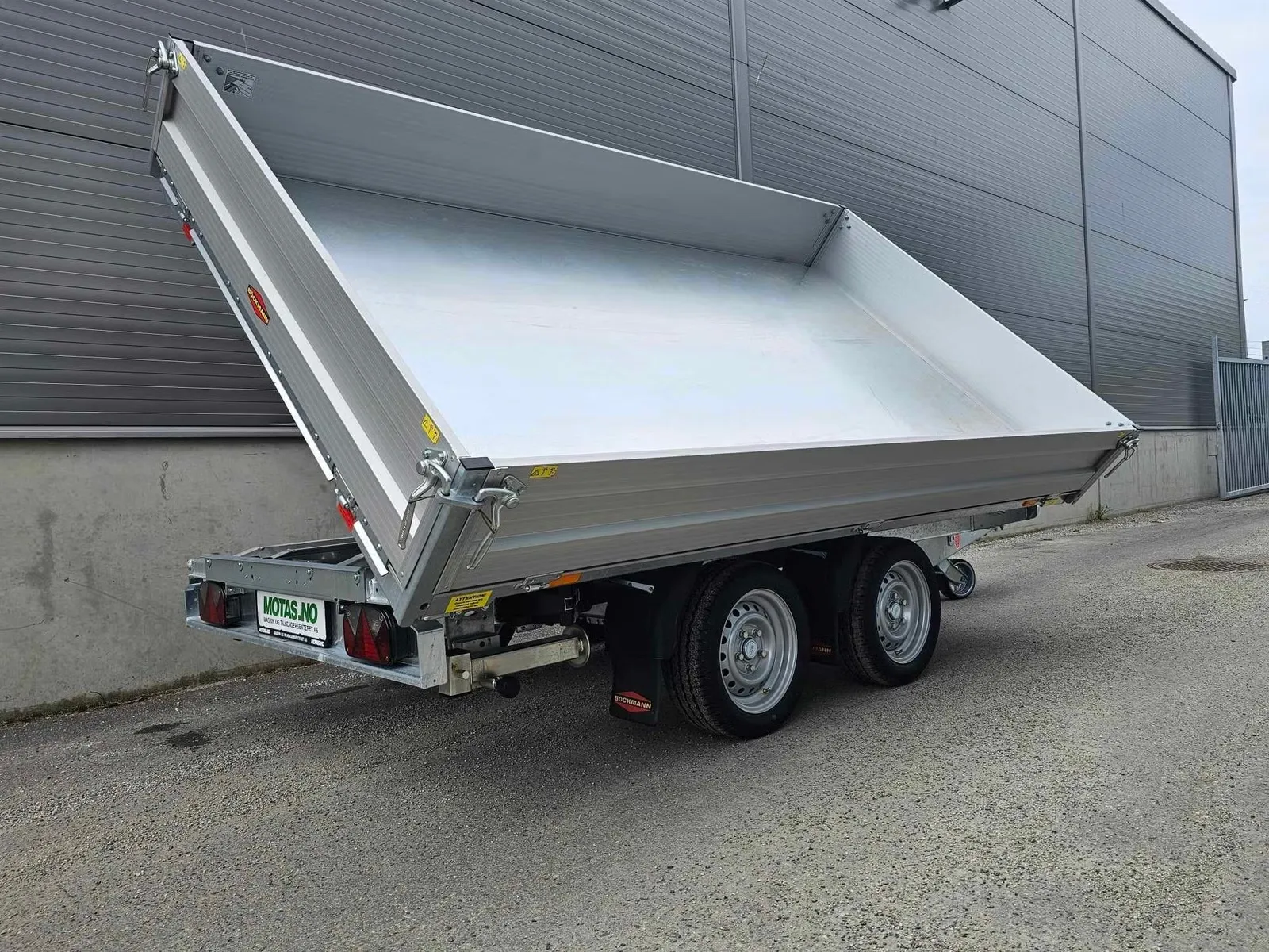 Dreiseitenkipper Böckmann DK-AL 3218/35P (3.500 kg Tandem-Kipper) – Bild 10
