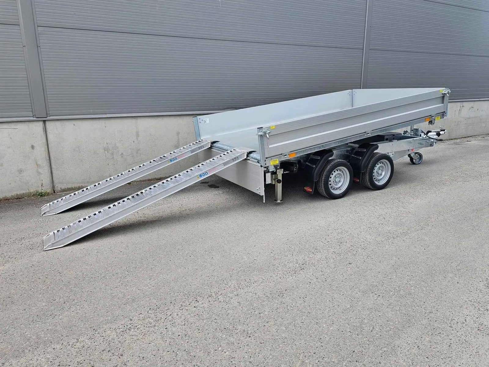 Dreiseitenkipper Böckmann DK-AL 3218/35P (3.500 kg Tandem-Kipper) – Bild 12