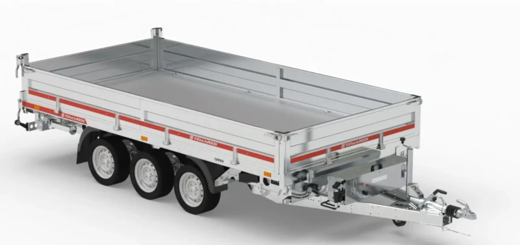 Dreiseitenkipper Temared Ceres Pluss 3500/3 (3.500 kg Tridem-Kipper - Langversion)