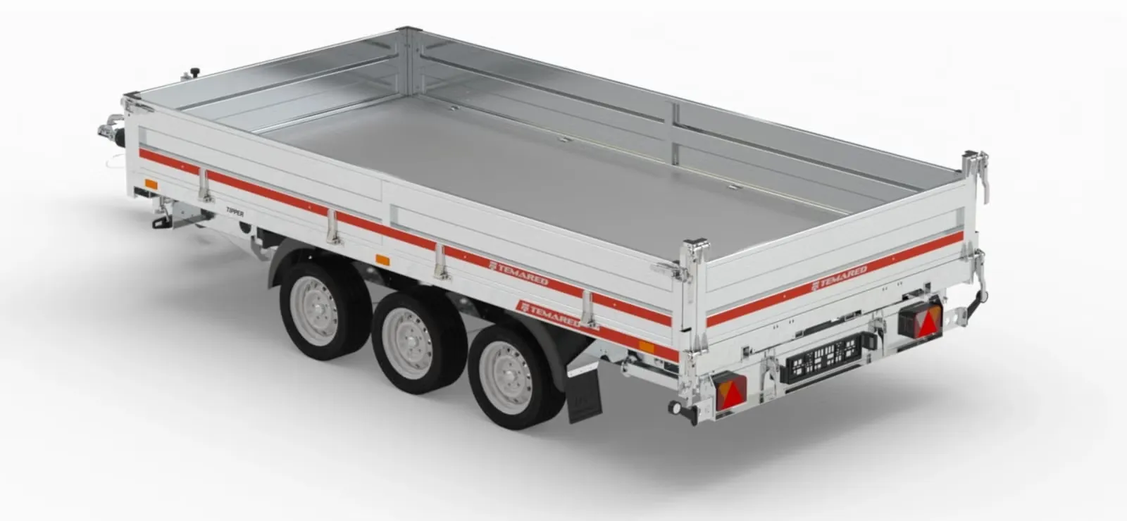 Dreiseitenkipper Temared Ceres Pluss 3500/3 (3.500 kg Tridem-Kipper - Langversion) – Bild 1