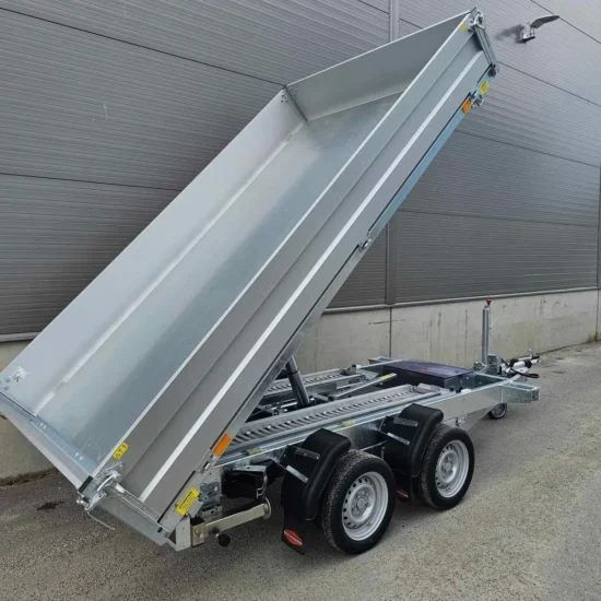 Dreiseitenkipper Böckmann DK-AL 3218/35P (3.500 kg Tandem-Kipper) – Bild 7