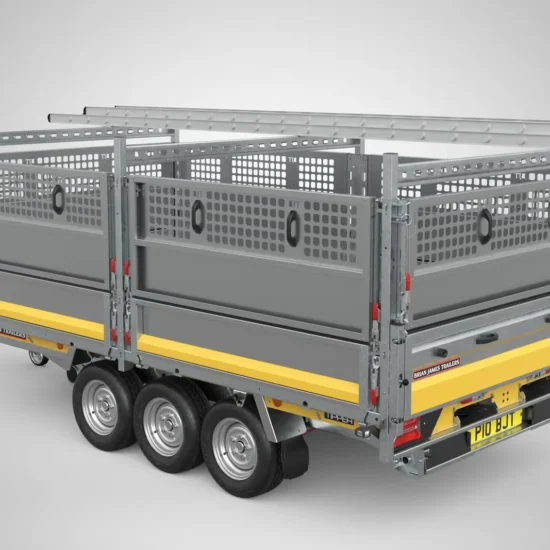 Dreiseitenkipper Brian James Tipper (Modell 526-4020-35-3-12 / 3.500 kg Tridem-Profi-Kipper) – Bild 2