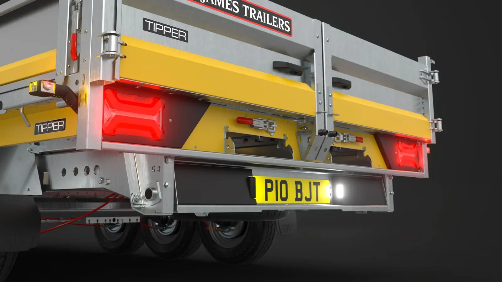 Dreiseitenkipper Brian James Tipper (Modell 526-4020-35-3-12 / 3.500 kg Tridem-Profi-Kipper) – Bild 15