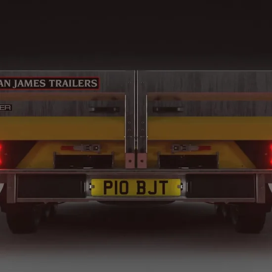 Dreiseitenkipper Brian James Tipper (Modell 526-4020-35-3-12 / 3.500 kg Tridem-Profi-Kipper) – Bild 7