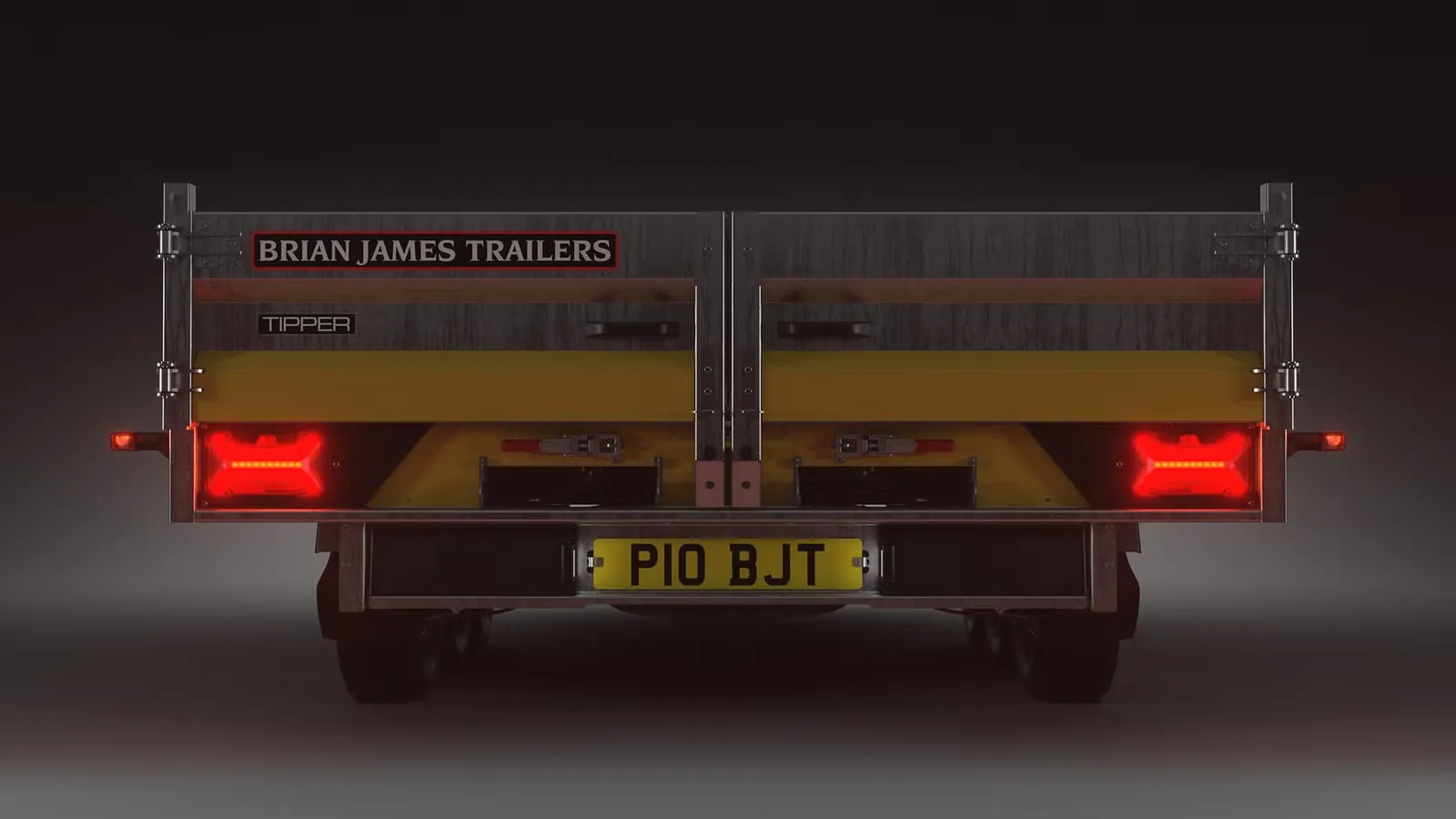 Dreiseitenkipper Brian James Tipper (Modell 526-4020-35-3-12 / 3.500 kg Tridem-Profi-Kipper) – Bild 7