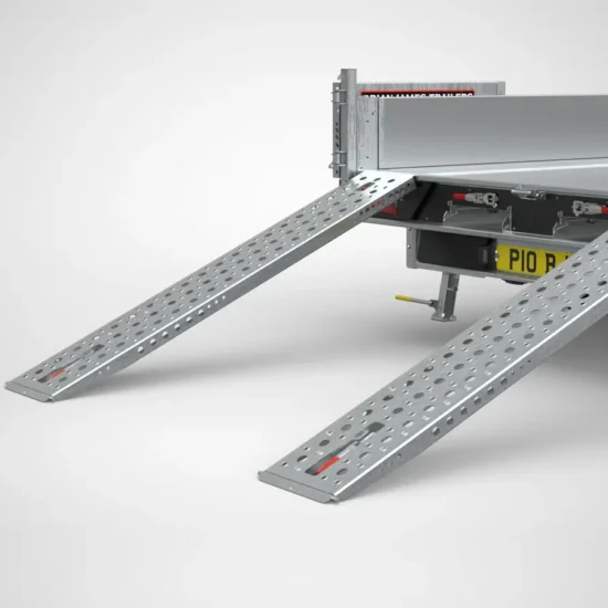 Dreiseitenkipper Brian James Tipper (Modell 526-4020-35-3-12 / 3.500 kg Tridem-Profi-Kipper) – Bild 8