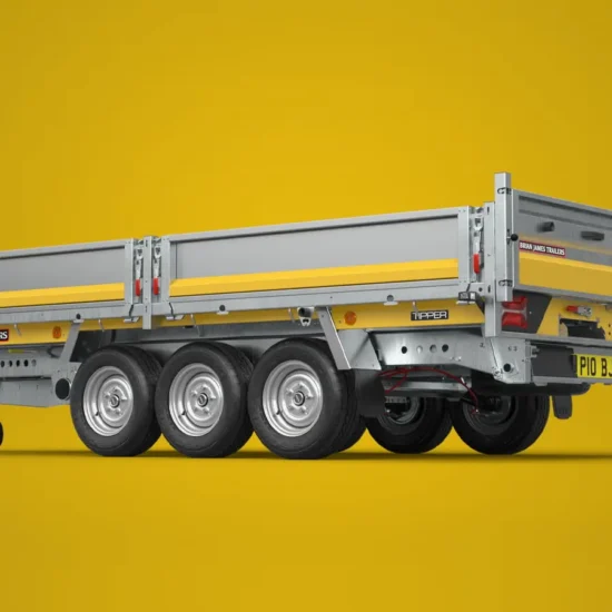 Dreiseitenkipper Brian James Tipper (Modell 526-4020-35-3-12 / 3.500 kg Tridem-Profi-Kipper) – Bild 10