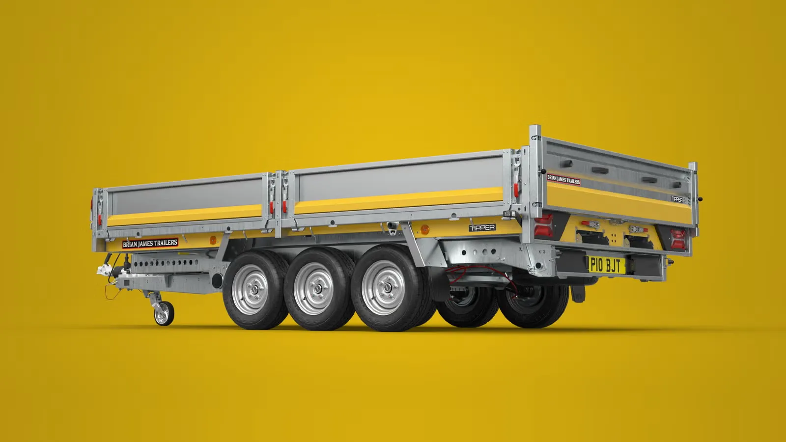 Dreiseitenkipper Brian James Tipper (Modell 526-4020-35-3-12 / 3.500 kg Tridem-Profi-Kipper) – Bild 10