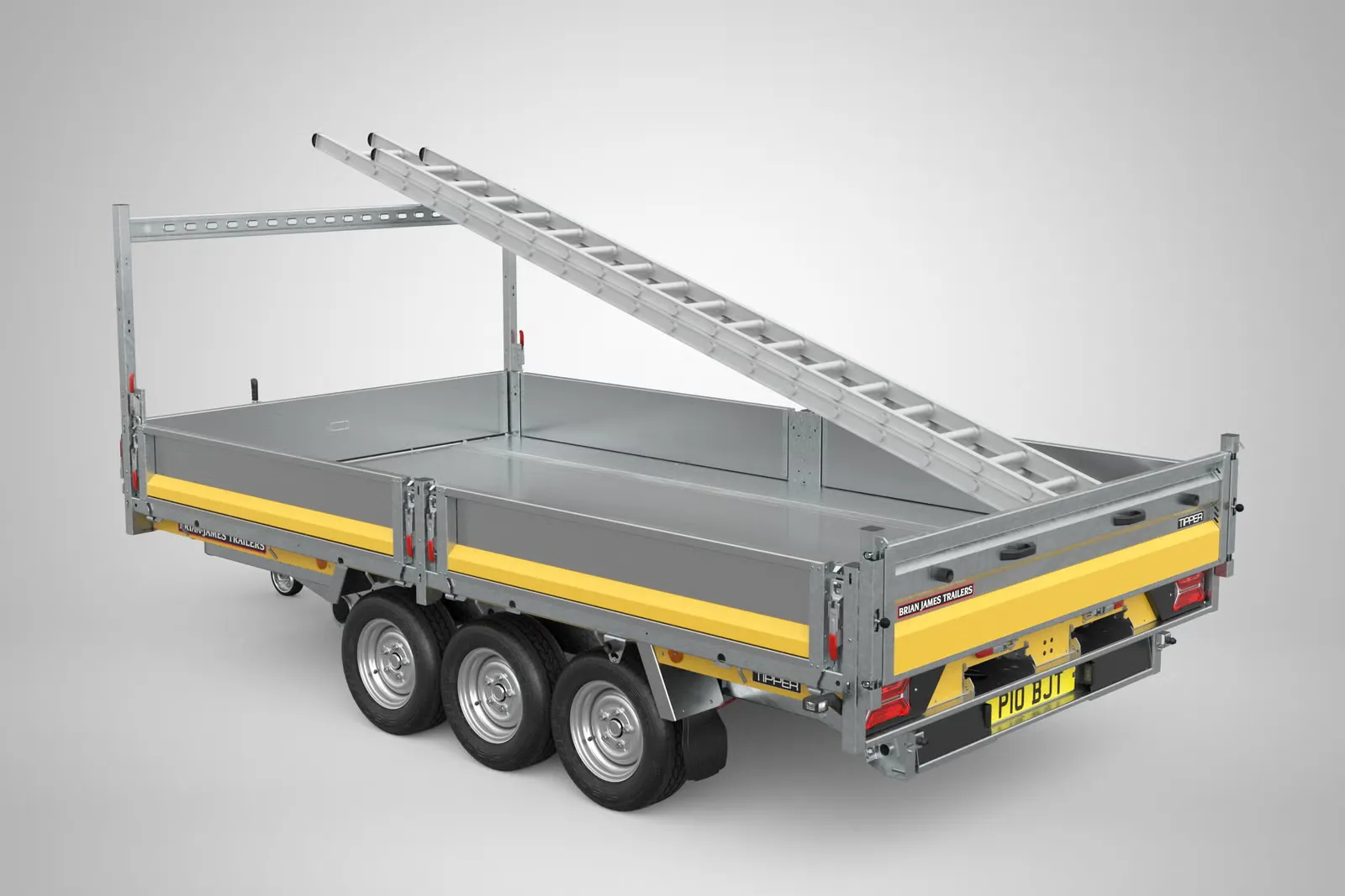 Dreiseitenkipper Brian James Tipper (Modell 526-4020-35-3-12 / 3.500 kg Tridem-Profi-Kipper) – Bild 1