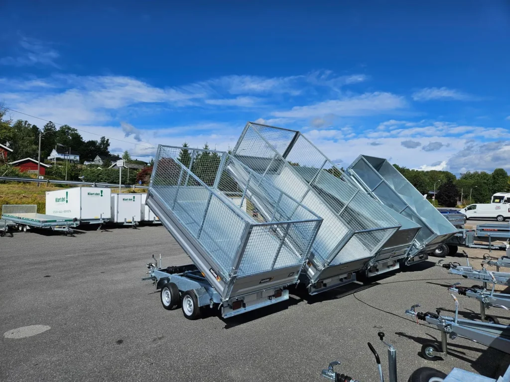 Dreiseitenkipper Variant 3517 TB (3.500 kg Schwerlast-Kipper mit Aluminiumbordwänden)