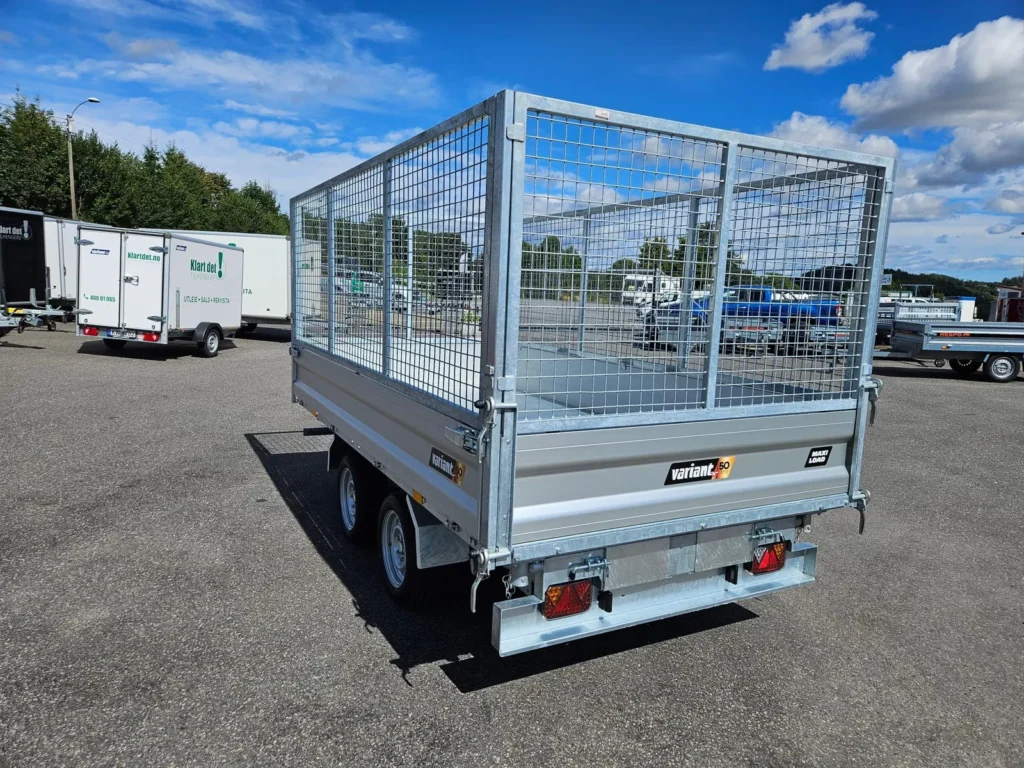 Dreiseitenkipper Variant 3517 TB (3.500 kg Schwerlast-Kipper mit Aluminiumbordwänden)