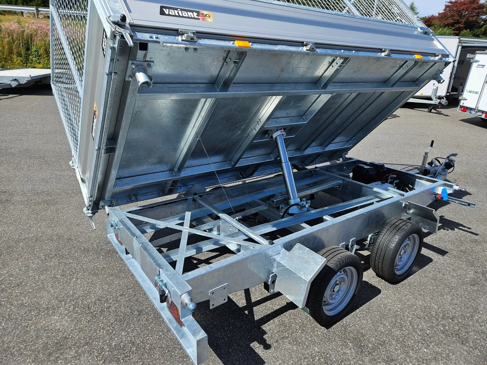 Dreiseitenkipper Variant 3517 TB (3.500 kg Schwerlast-Kipper mit Aluminiumbordwänden) – Bild 3
