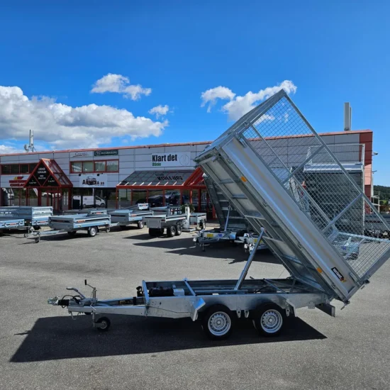 Dreiseitenkipper Variant 3517 TB (3.500 kg Schwerlast-Kipper mit Aluminiumbordwänden) – Bild 1