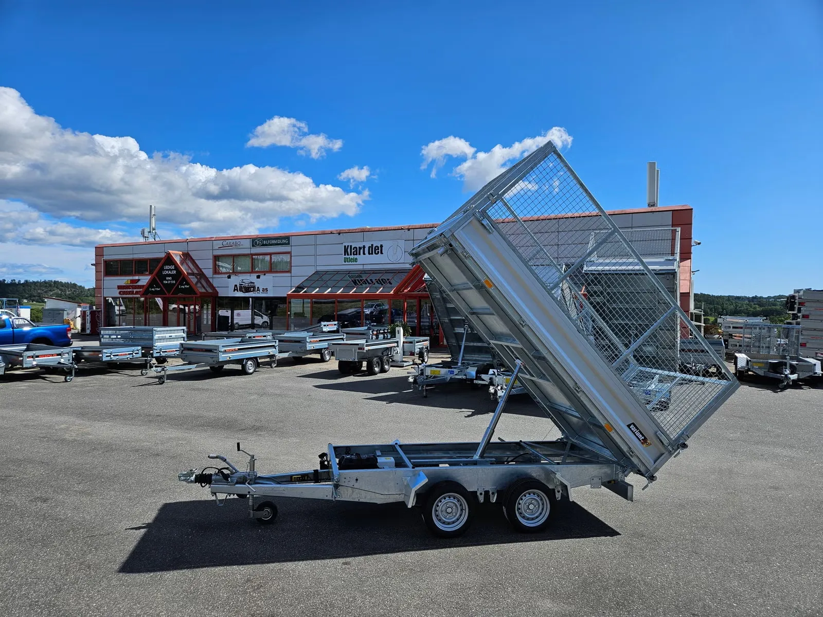 Dreiseitenkipper Variant 3517 TB (3.500 kg Schwerlast-Kipper mit Aluminiumbordwänden) – Bild 1