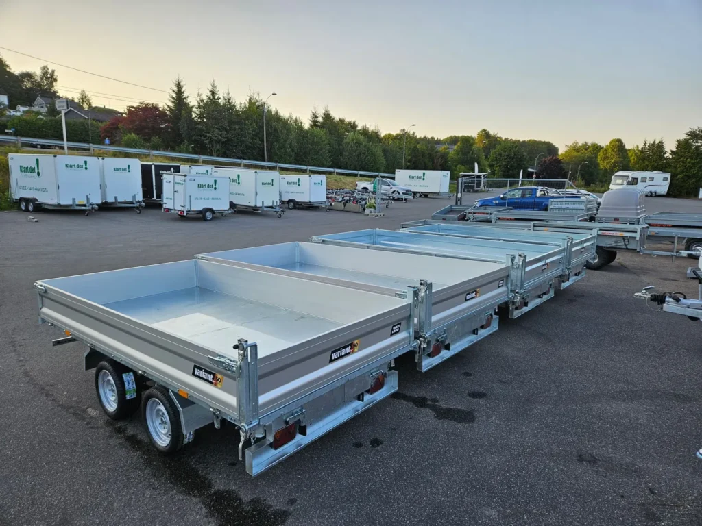 Dreiseitenkipper Variant 3517 TB (3.500 kg Schwerlast-Kipper mit Aluminiumbordwänden)