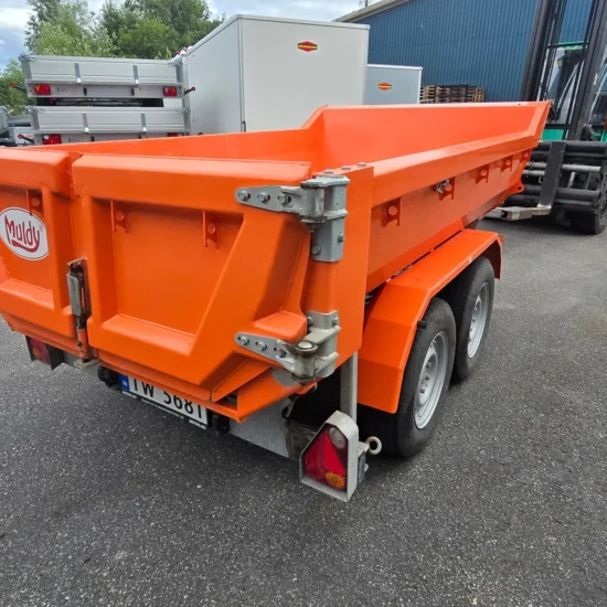 Schwerlast-Gesteinskipper Muldy (3.500 kg 2-Achs-Baustellenkipper) – Bild 3