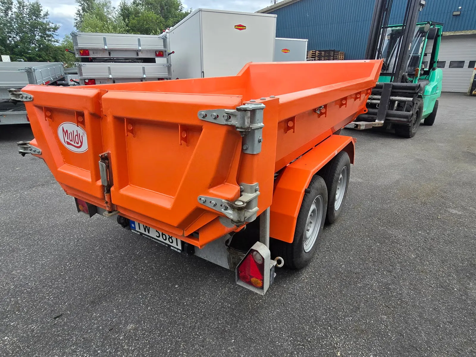 Schwerlast-Gesteinskipper Muldy (3.500 kg 2-Achs-Baustellenkipper) – Bild 3