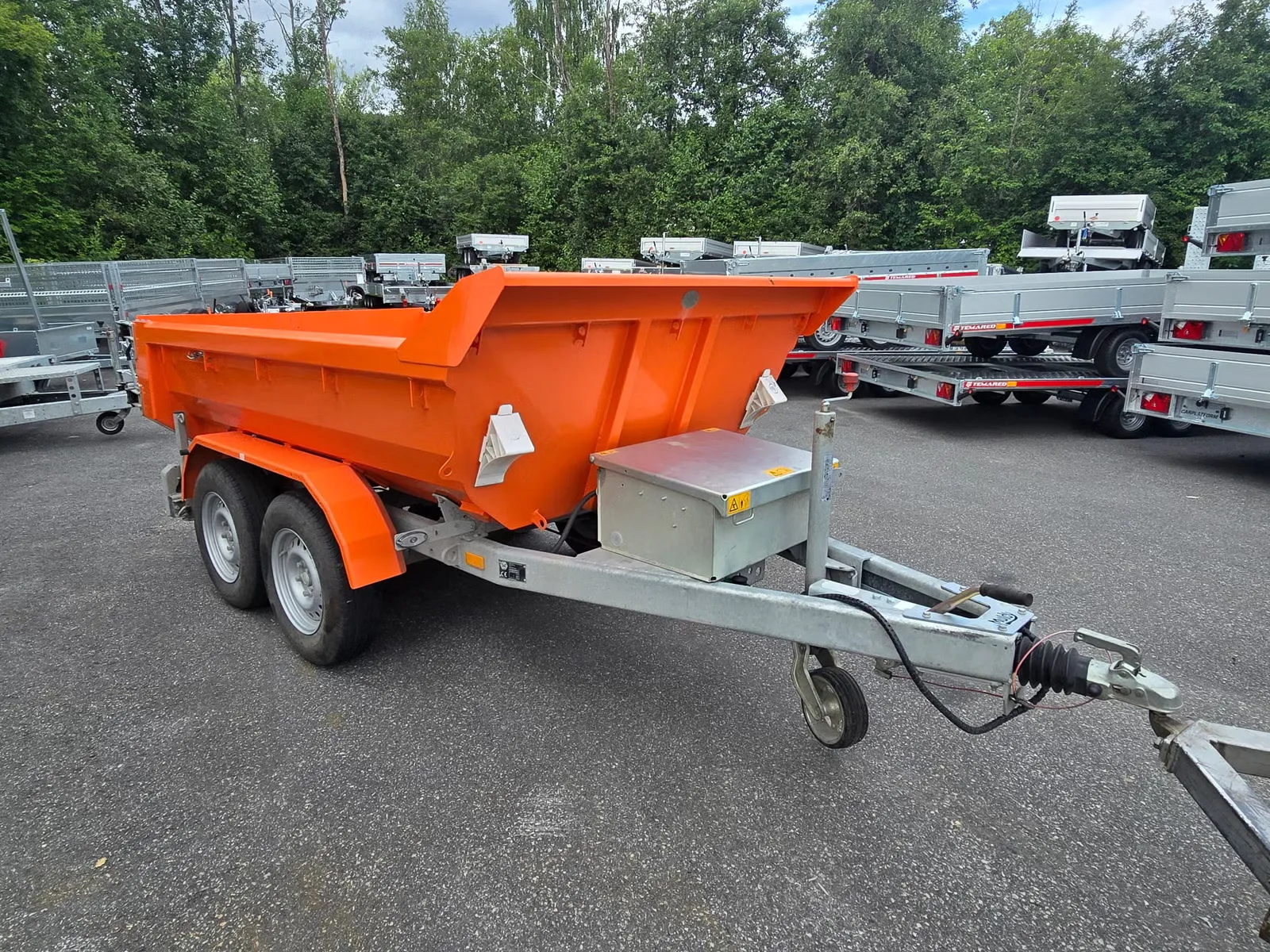 Schwerlast-Gesteinskipper Muldy (3.500 kg 2-Achs-Baustellenkipper) – Bild 4