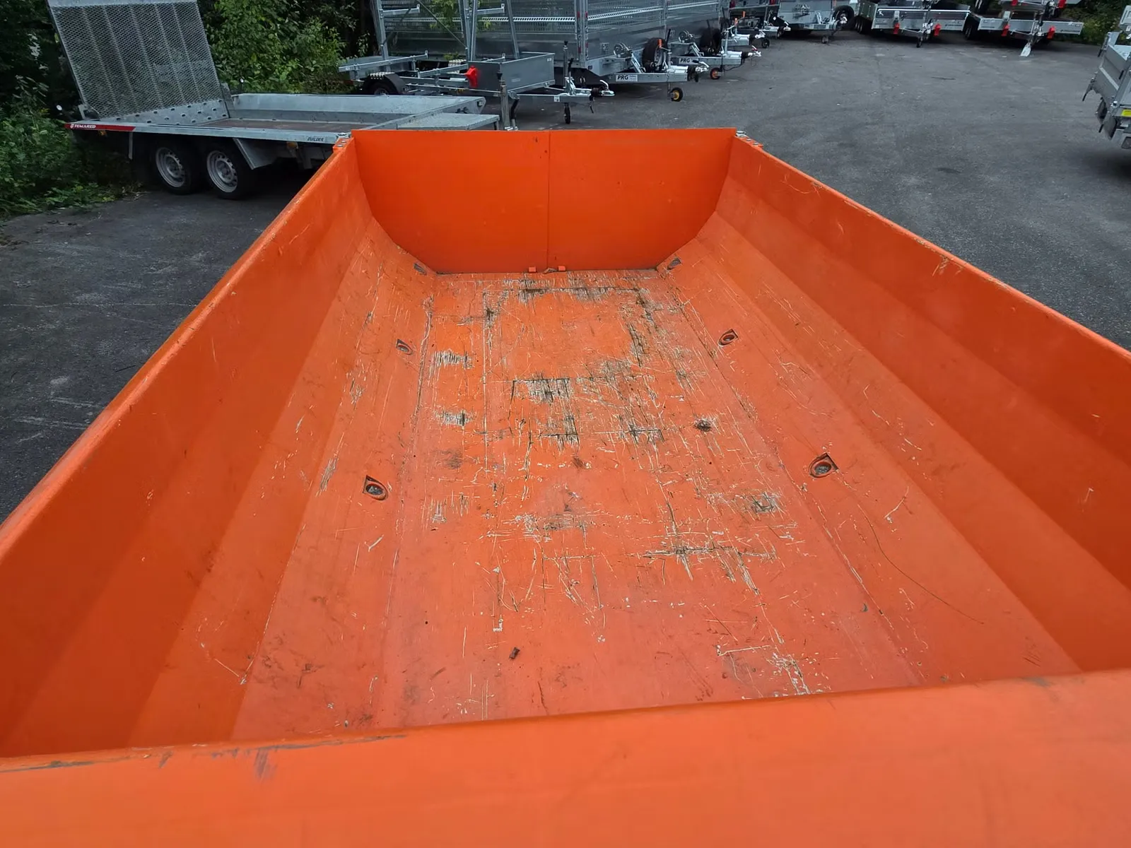 Schwerlast-Gesteinskipper Muldy (3.500 kg 2-Achs-Baustellenkipper) – Bild 5