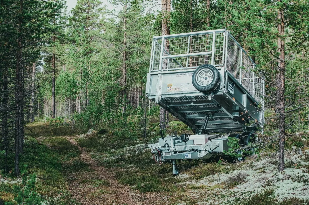 Rückwärtskipper Ifor Williams TT2515 (2.700 kg Tandem-Schwerlastkipper) – Bild 2