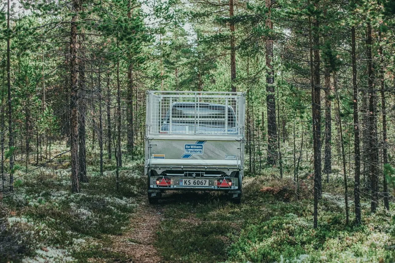 Rückwärtskipper Ifor Williams TT2515 (2.700 kg Tandem-Schwerlastkipper) – Bild 3