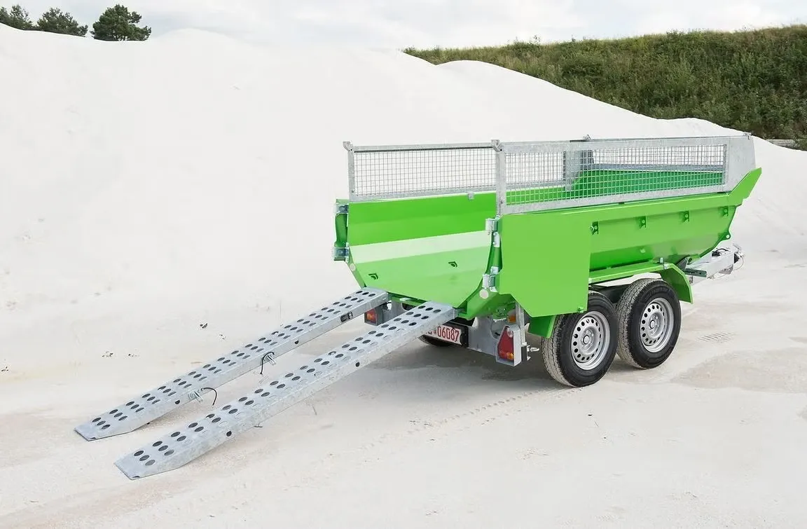 Schwerlast-Gesteins- und Baggerkipper Muldy 3500 Cargo (3.500 kg 2-Achs-Baustellenkipper) – Bild 5