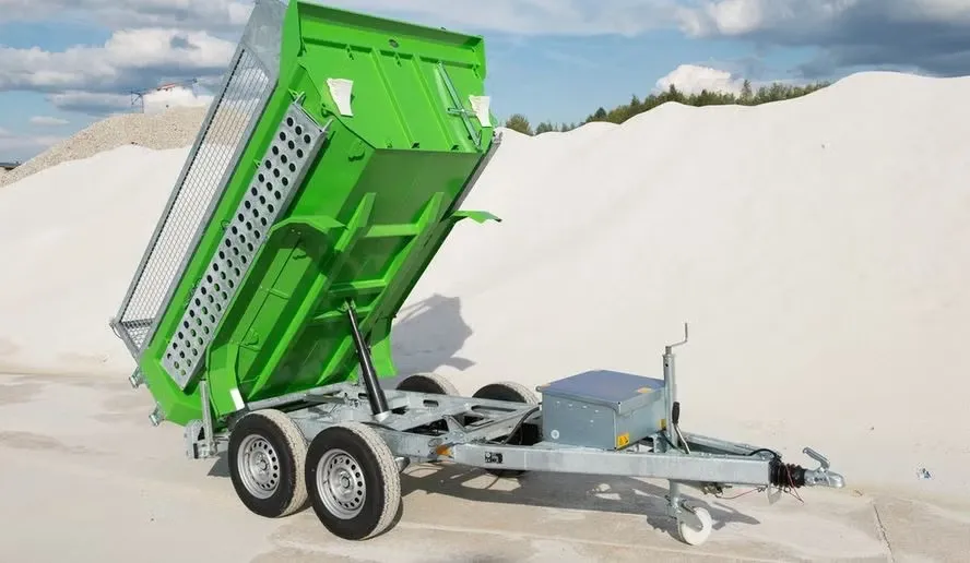 Schwerlast-Gesteins- und Baggerkipper Muldy 3500 Cargo (3.500 kg 2-Achs-Baustellenkipper)