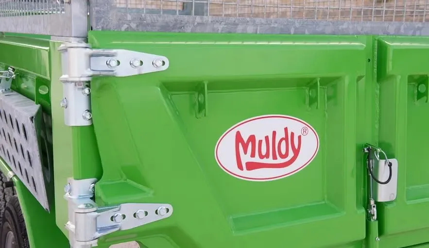 Schwerlast-Gesteins- und Baggerkipper Muldy 3500 Cargo (3.500 kg 2-Achs-Baustellenkipper)