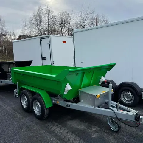 Schwerlast-Gesteins- und Baggerkipper Muldy 3500 Cargo (3.500 kg 2-Achs-Baustellenkipper)