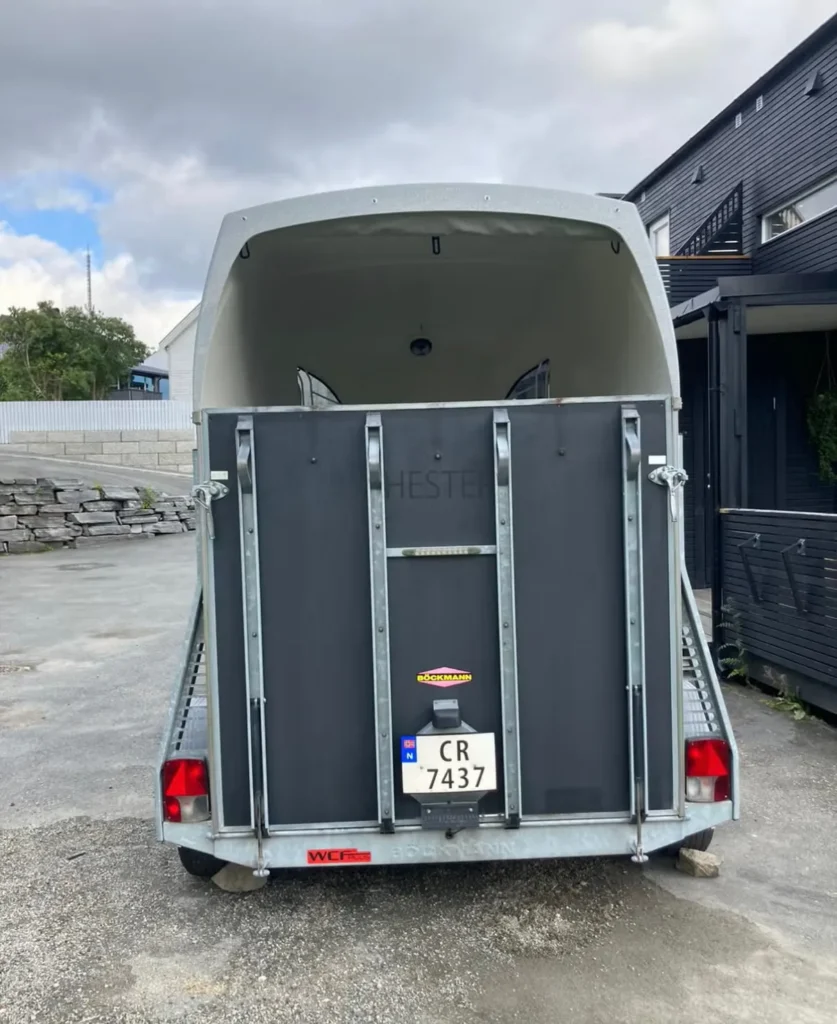 Böckmann Duo C Pferdeanhänger - 2 Pferde CFF-Fahrwerk Vollgummi Kamera