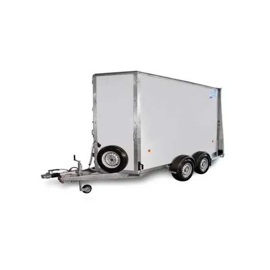 Ifor Williams BV105 Kofferanhänger - 2700kg Tandem Parabelfederung Aero-Front Kombirampe – Bild 1