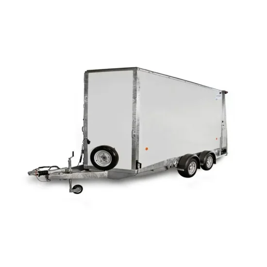Ifor Williams BV106 Kofferanhänger - 3500kg Tandem Parabelfederung Aero-Front 12-Zoll – Bild 1