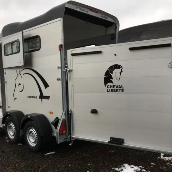 Cheval Liberté Touring Country - 2 Pferde Aluminium Frontausstieg Pullman2 Fahrwerk – Bild 11