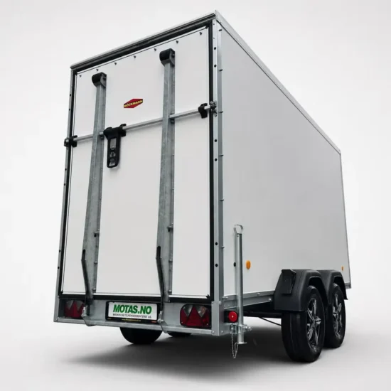 Böckmann KT 3515/27 H Kofferanhänger - 2700kg Tandem Flügel-Hecktür Poly-Dach Stehhöhe – Bild 9