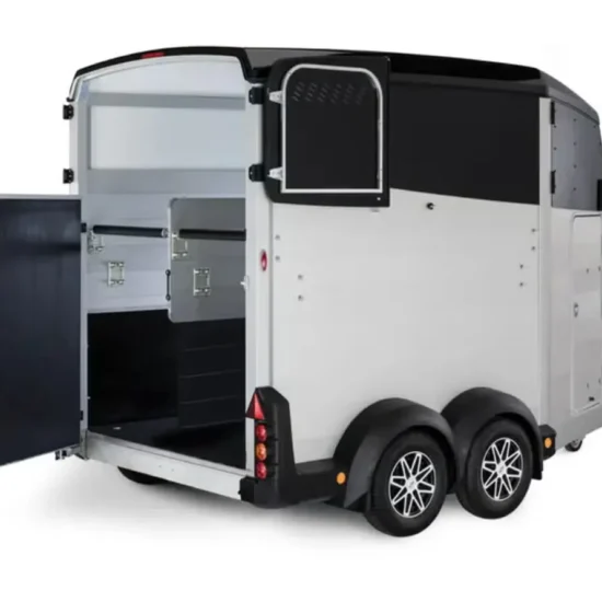 Ifor Williams HBX511 Pferdeanhänger - 2 Pferde Vollaluminium Frontausstieg 2700kg – Bild 1