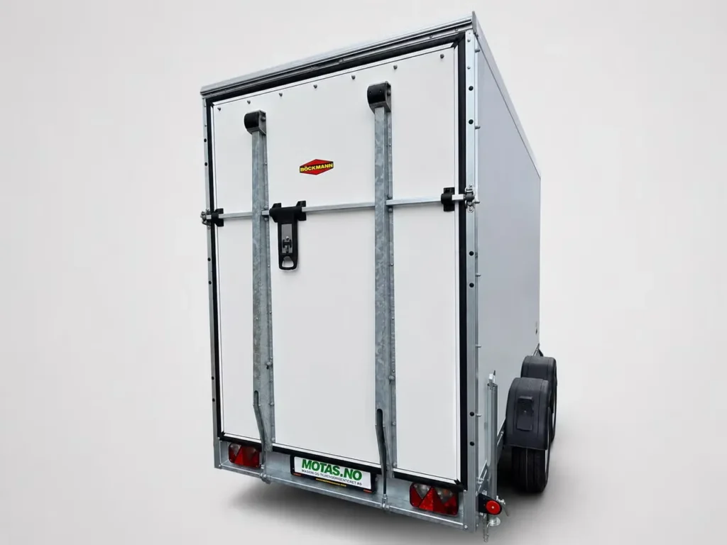 Böckmann KT 3515/27 H Kofferanhänger - 2700kg Tandem Flügel-Hecktür Poly-Dach Stehhöhe