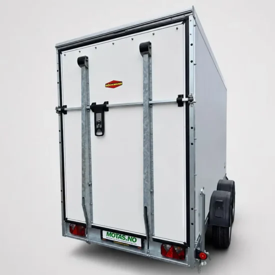Böckmann KT 3515/27 H Kofferanhänger - 2700kg Tandem Flügel-Hecktür Poly-Dach Stehhöhe – Bild 7