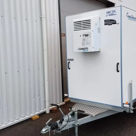 Arctic K-250-1350-D Kühlanhänger - 1350kg 1-Achser Standkühlung Alu-Wannenboden 230V – Bild 6