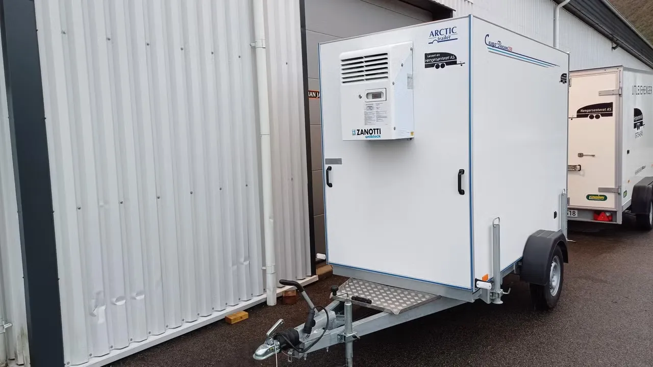 Arctic K-250-1350-D Kühlanhänger - 1350kg 1-Achser Standkühlung Alu-Wannenboden 230V – Bild 6